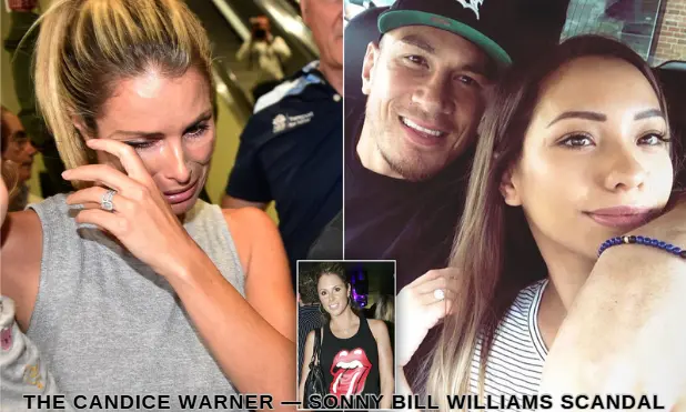 Candice Warner– Sonny Bill Williams