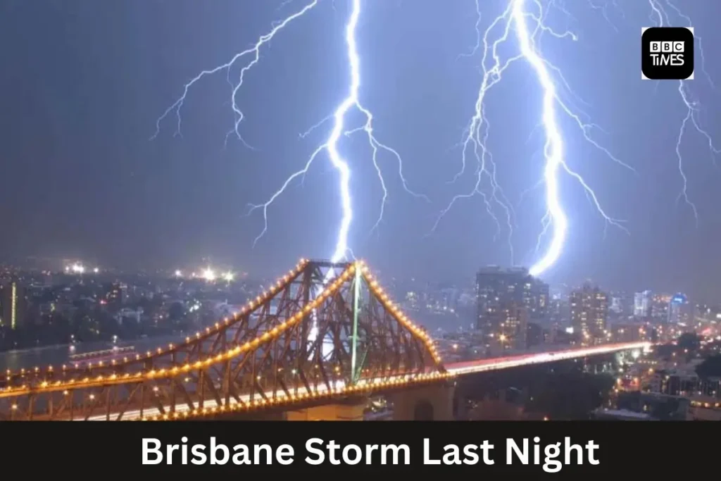Brisbane Storm Last Night