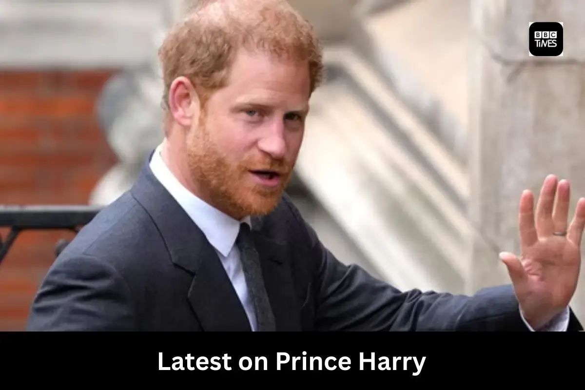 Latest on Prince Harry
